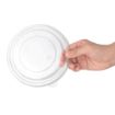 Picture of Fiesta Recyclable PET Round Salad Bowl Lids (Pack of 300) - FB199