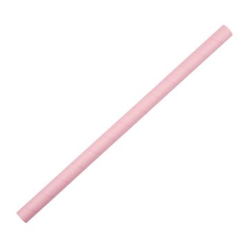 Picture of Fiesta Compostable Paper Smoothie Straws Pink (Pack of 250)