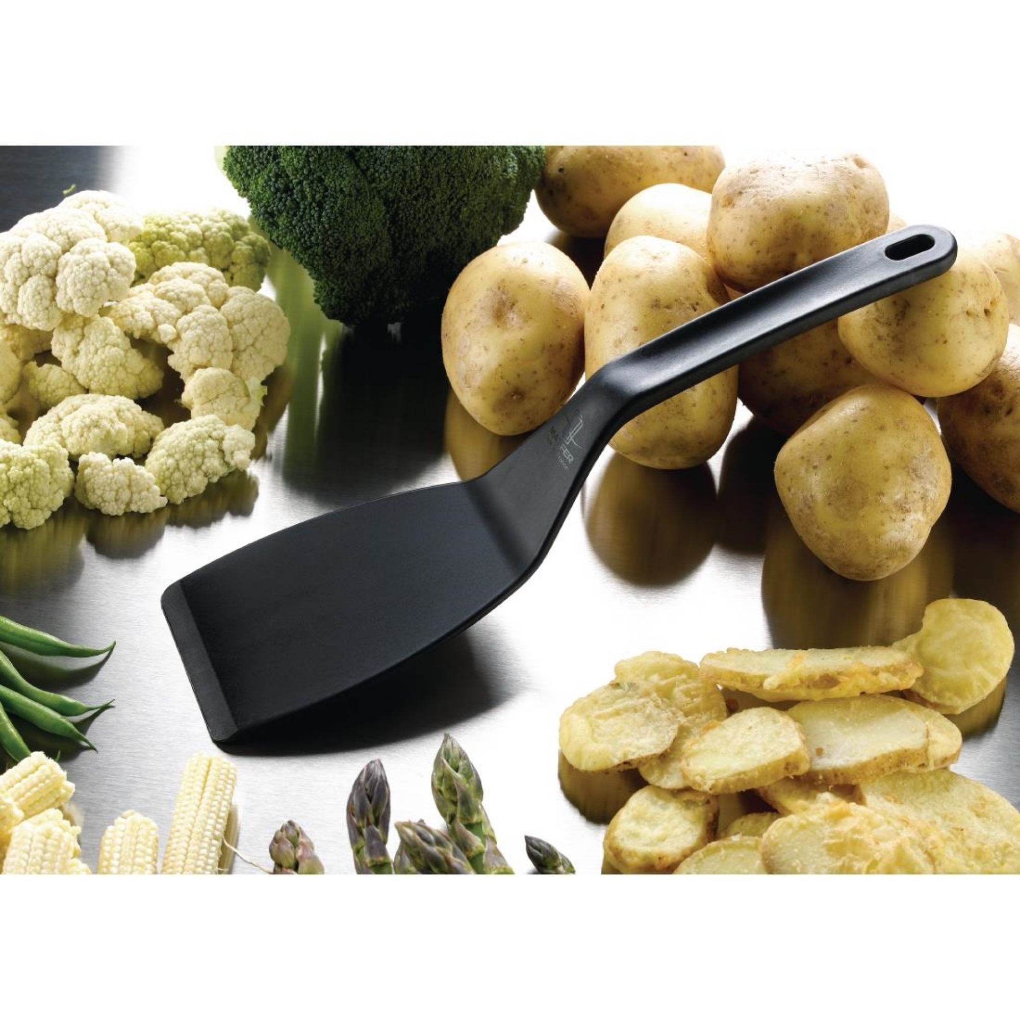 Picture of Matfer Bourgeat Pelton Exoglass Spatula 12" Black