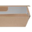 Picture of Colpac Compostable Kraft Food Boxes 250mm (Pack of 150) - FA363