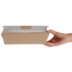 Picture of Colpac Compostable Kraft Food Boxes 250mm (Pack of 150) - FA363