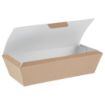 Picture of Colpac Compostable Kraft Food Boxes 250mm (Pack of 150) - FA363