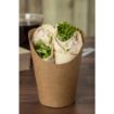 Picture of Colpac Recyclable Kraft Tortilla Wrap Scoops (1000 pack) - FA377