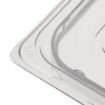 Picture of Nisbets Essentials Polypropylene 1/2 Gastronorm Lid Clear - FA827