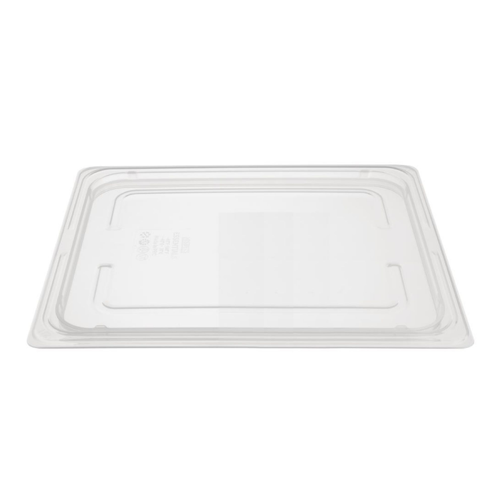 Picture of Nisbets Essentials Polypropylene 1/2 Gastronorm Lid Clear