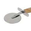 Picture of Kitchen Craft Italian Wood Handled Pizza Wheel 2.5" - FB448