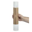 Picture of Colpac Clasp Clip Recyclable Kraft Baguette Packs (500 pack) - FA386