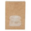 Picture of Colpac Recyclable Paper Sandwich Bags With Window Kraft (250 pack) - FA382