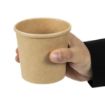 Picture of Colpac Recyclable Kraft Microwavable Soup Cups 350ml / 12oz (Pack of 500) - FA369