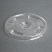 Picture of Fiesta Compostable PLA Cold Cup Flat Lids 12oz / 16oz / 20oz (Pack of 1000) - FA346