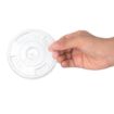 Picture of Fiesta Compostable PLA Cold Cup Flat Lids 12oz / 16oz / 20oz (Pack of 1000) - FA346