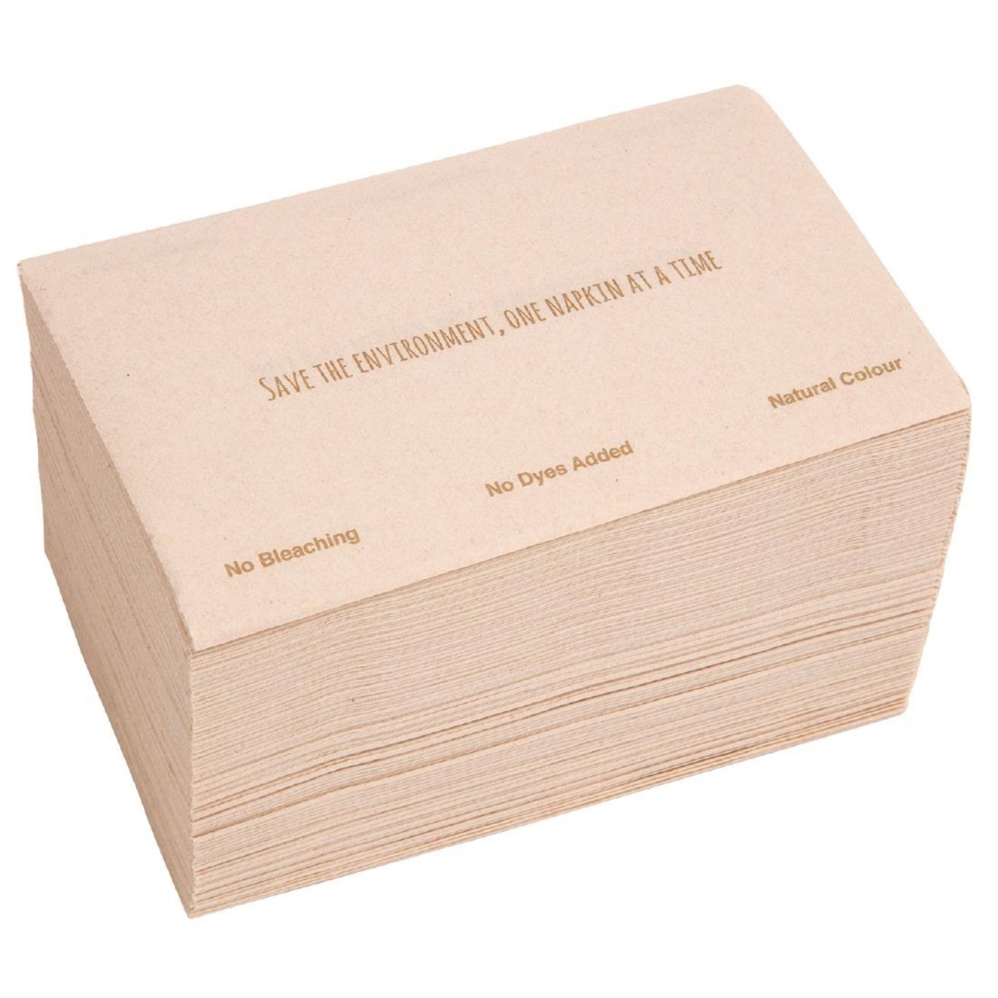 Picture of Tork Xpressnap Recycled Dispenser Napkin Natural 2Ply 1/2 Fold (Pack of 8x1000)