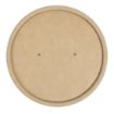 Picture of Colpac Recyclable Kraft Microwavable Soup Cup Lids 8oz and 12oz (Pack of 500) - FA367