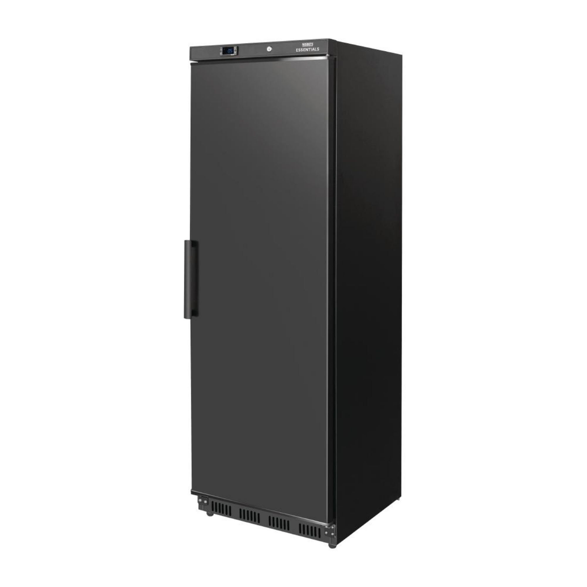 Picture of Nisbets Essentials Upright Refrigerator Black - 400Ltr