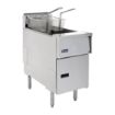 Picture of Pitco Single Tank Twin Basket Fryer SE14S-SSTC - EFP876