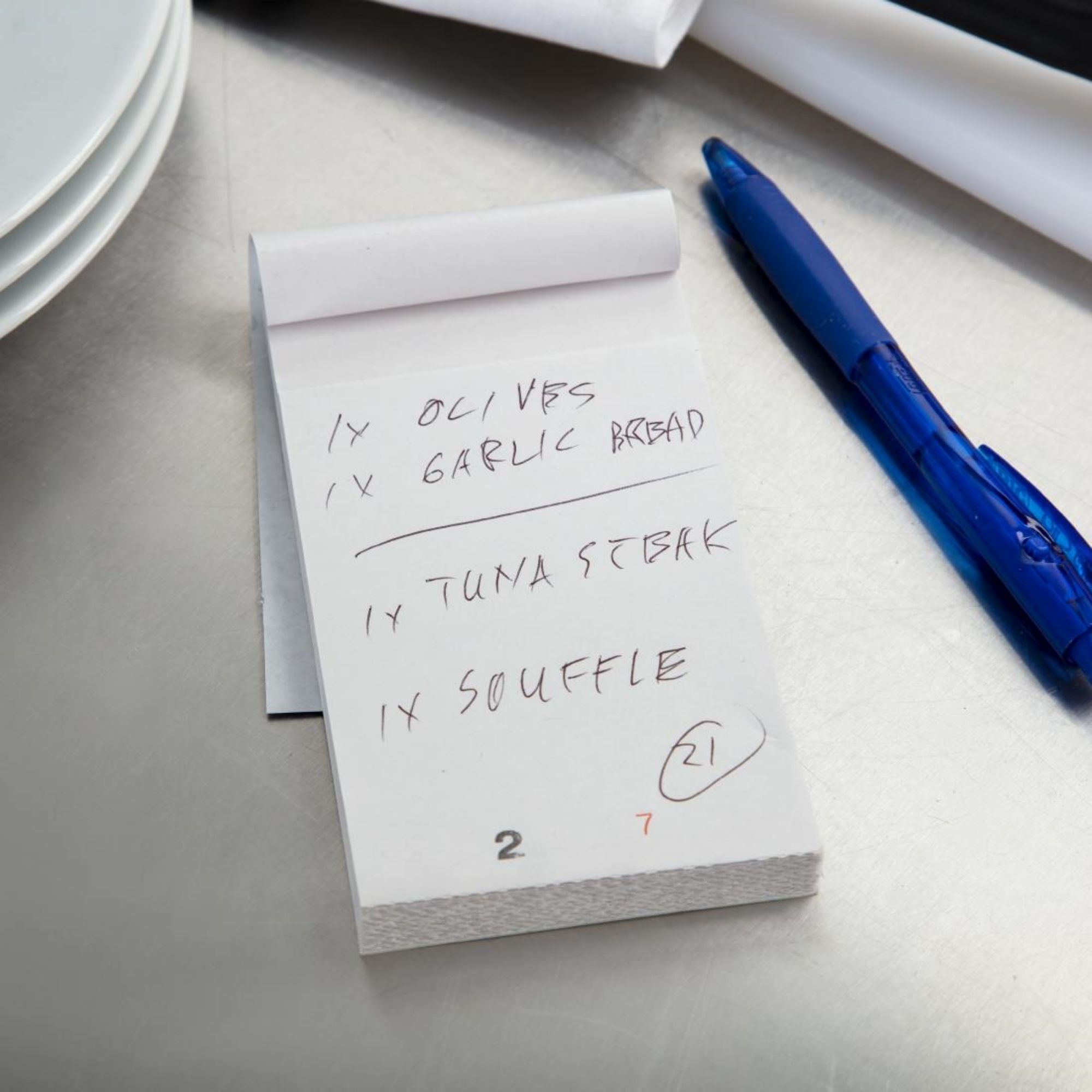 Picture of Olympia Restaurant Waiter Pads Duplicate Small (50 pack)