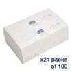 Picture of Tork Xpress Extra-Soft Multi-Fold Hand Towels 2-Ply (2100 Pack) - FA705