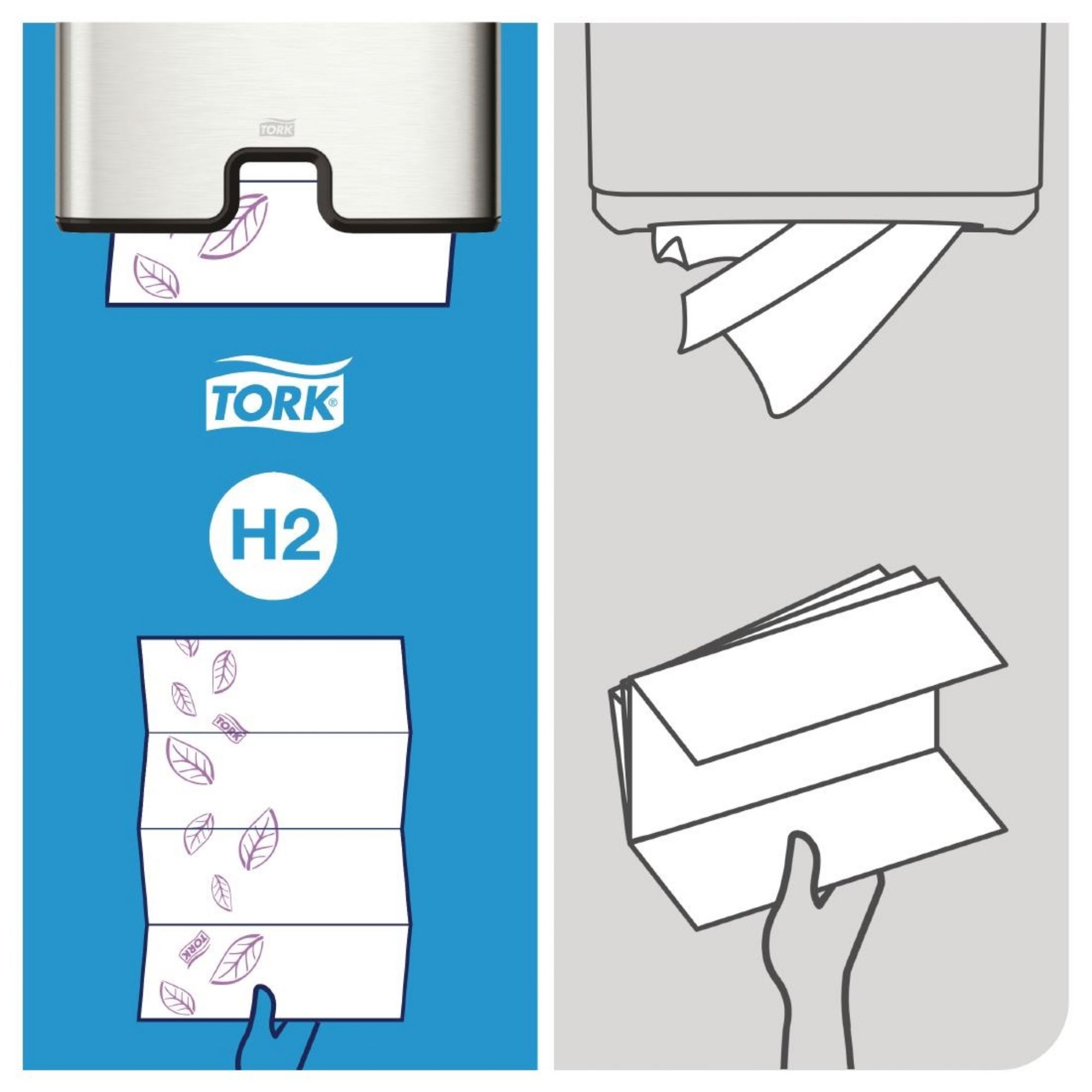 Picture of Tork Xpress Extra-Soft Multi-Fold Hand Towels 2-Ply (2100 Pack)