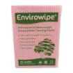 Picture of EcoTech Envirowipe Antibacterial Compostable Cleaning Cloths Red (25 Pack) - FA209