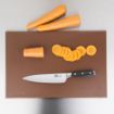 Picture of Hygiplas High Density Antibacterial Brown Chopping Board 455x305x12mm - F160
