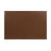 Picture of Hygiplas High Density Antibacterial Brown Chopping Board 455x305x12mm - F160