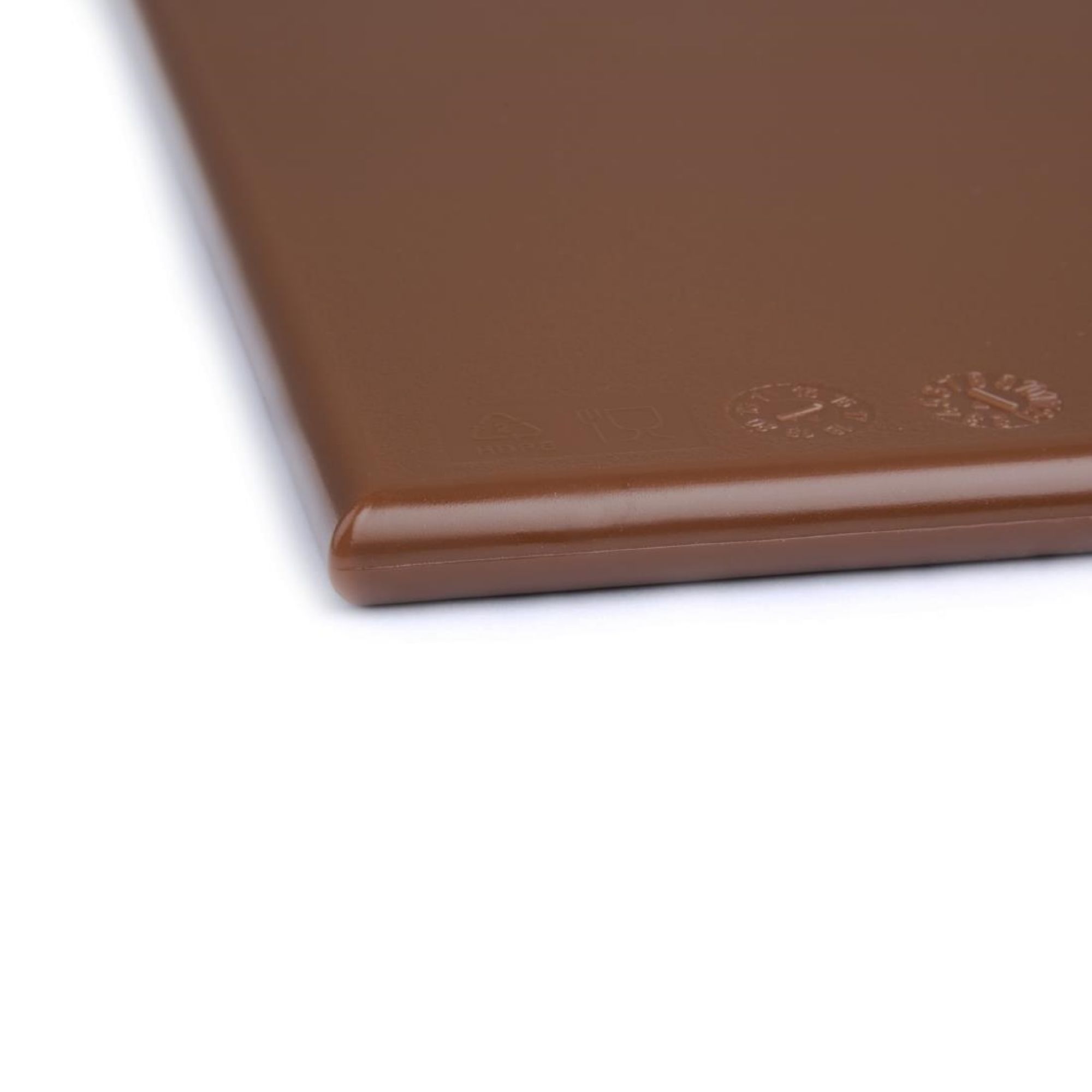 Picture of Hygiplas High Density Antibacterial Brown Chopping Board 455x305x12mm