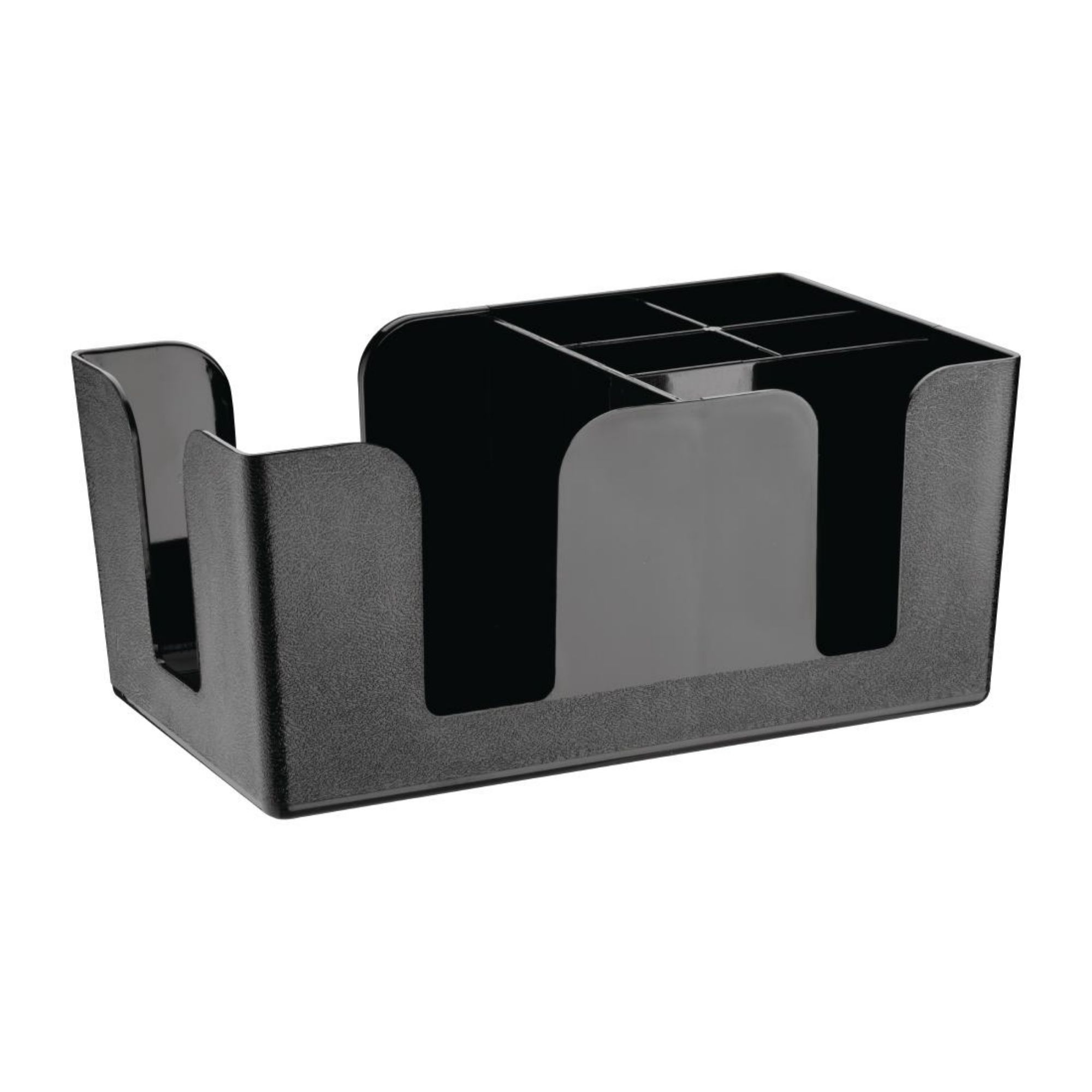 Picture of Olympia Kristallon Plastic Bar Caddy Black