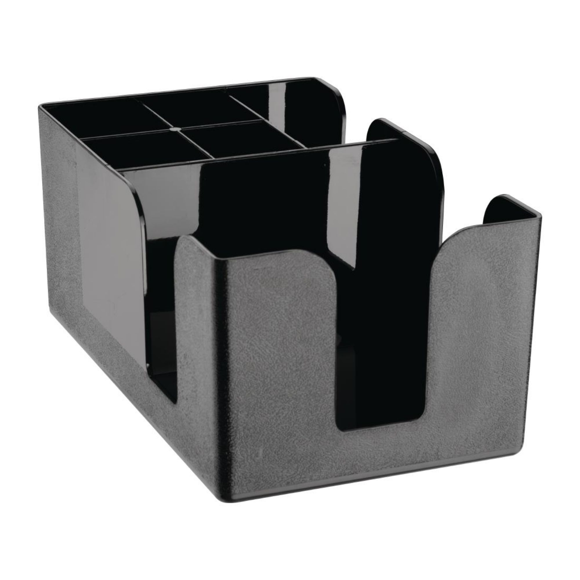 Picture of Olympia Kristallon Plastic Bar Caddy Black