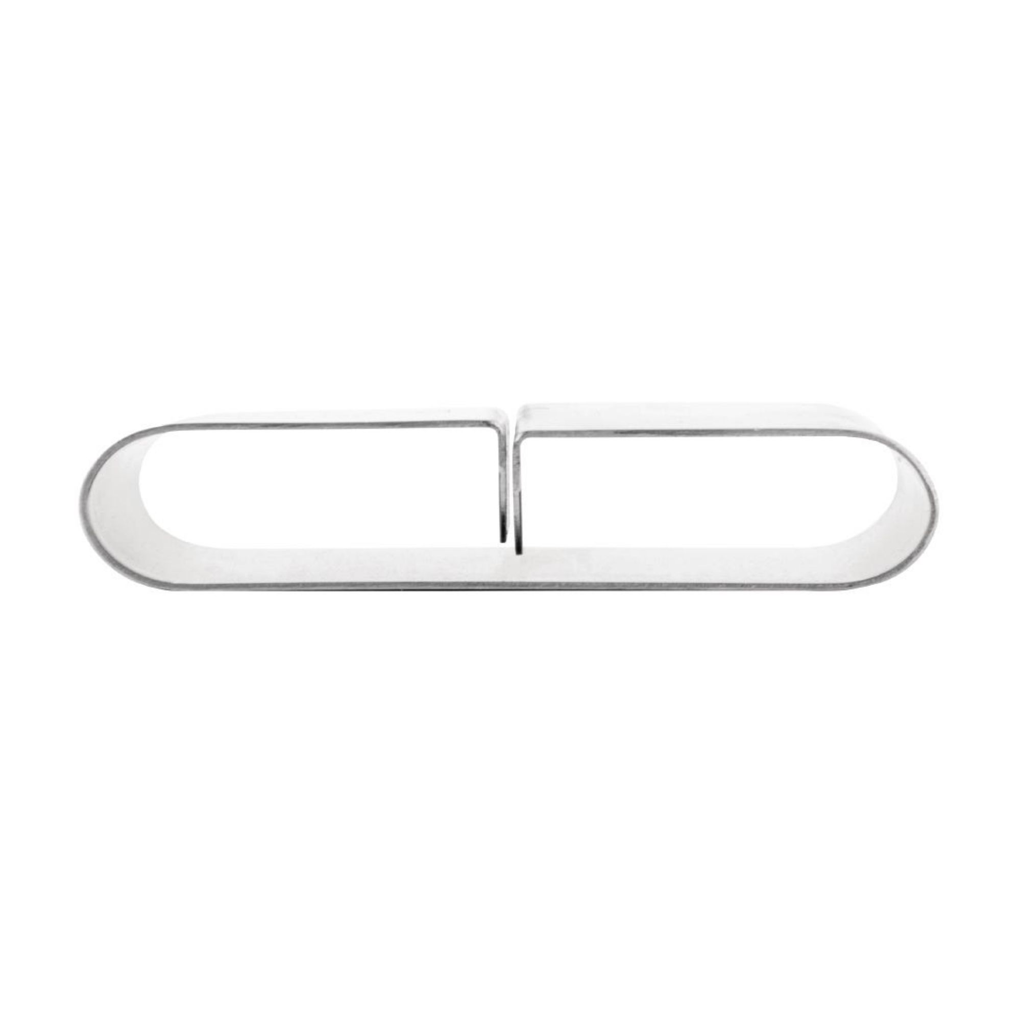 Picture of Olympia Curved Stainless Steel Menu Card Holder