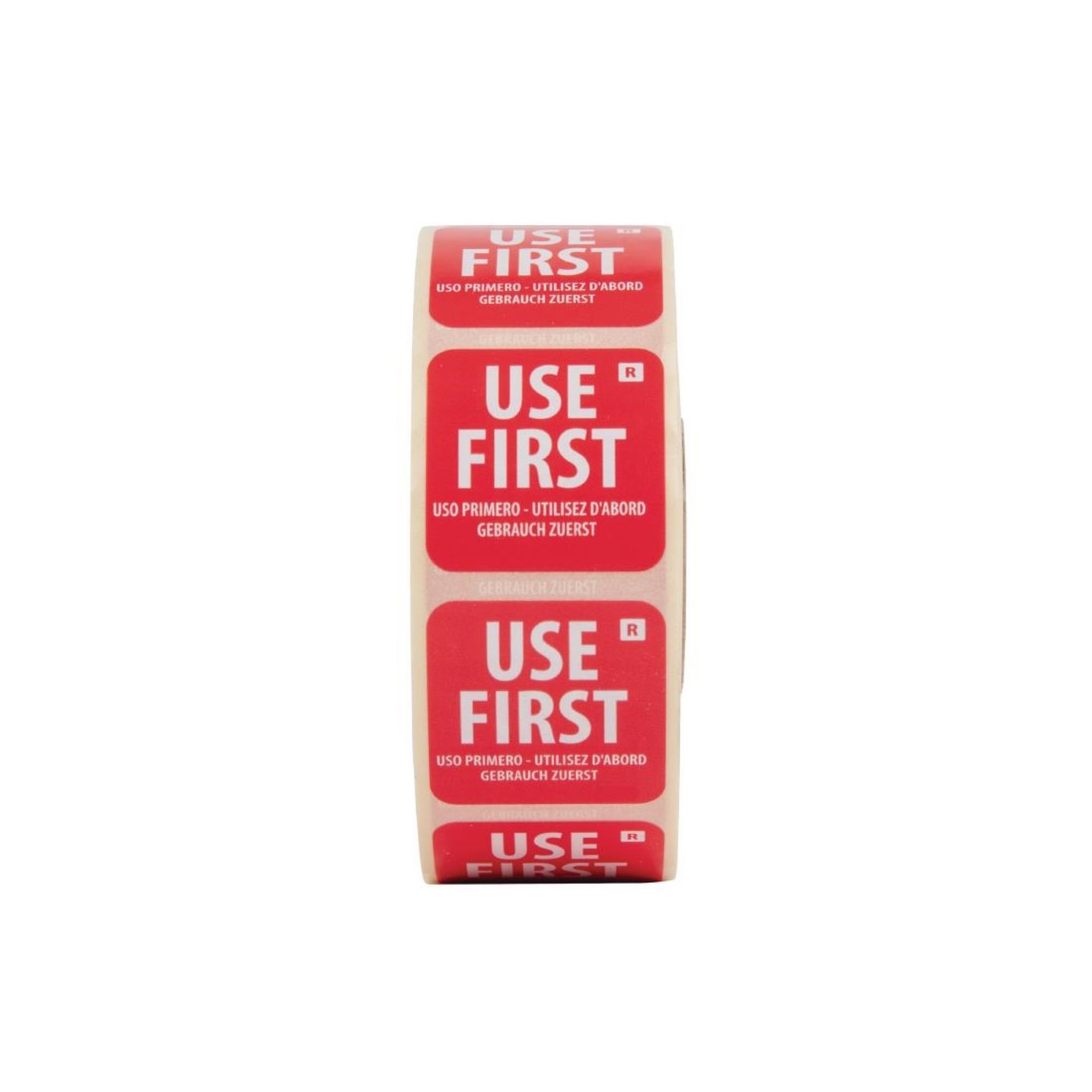 Picture of Hygiplas Removable Use First Labels (Pack of 1000)