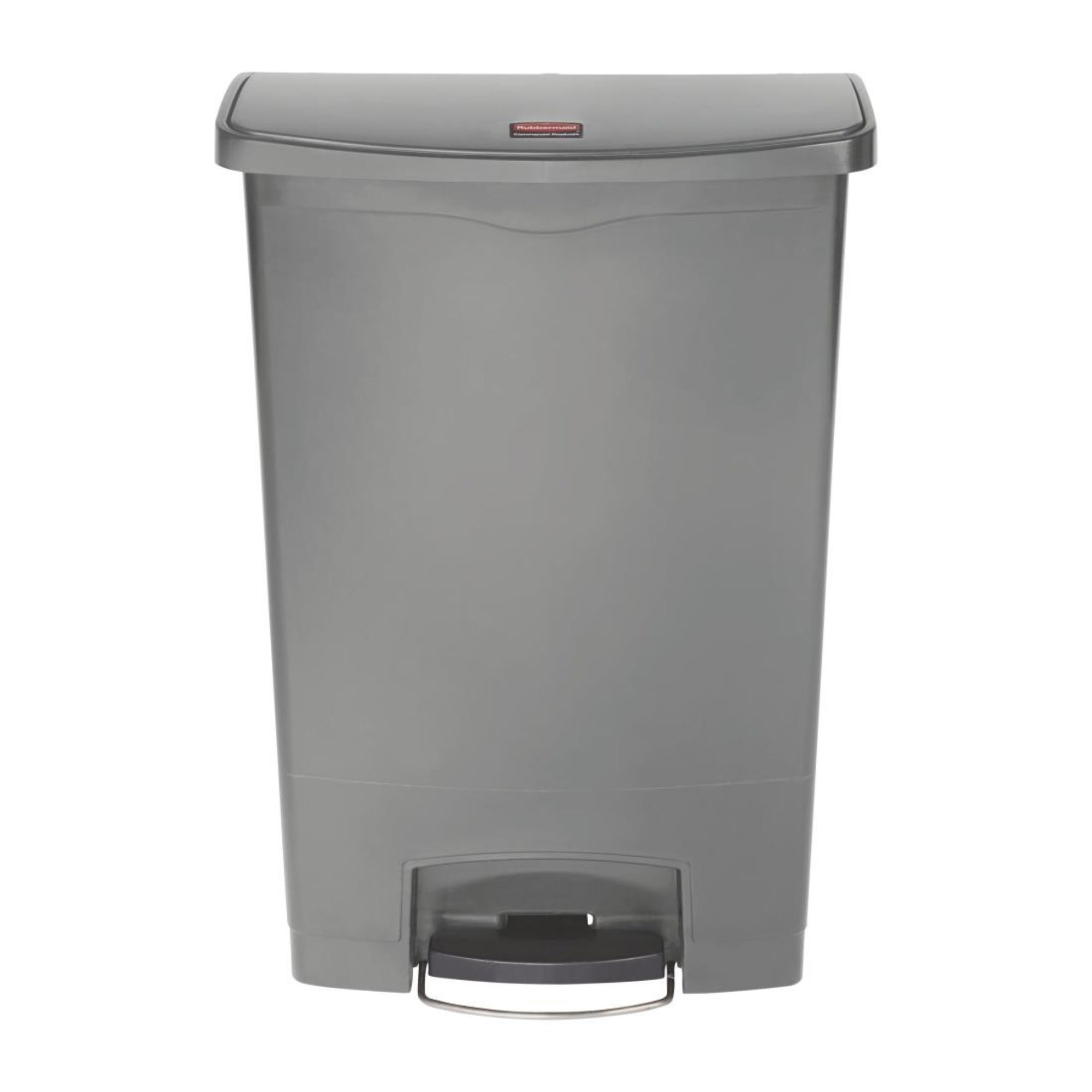 Picture of Rubbermaid Slim Jim Step On Front Step Pedal Bin Grey 90Ltr