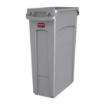 Picture of Rubbermaid Slim Jim Bin with Venting Channels Grey 87Ltr - F649