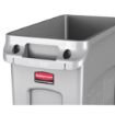 Picture of Rubbermaid Slim Jim Bin with Venting Channels Grey 87Ltr - F649