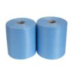 Picture of EcoTech Envirolite Super Antibacterial Cleaning Cloths Blue (Roll of 2 x 500) - FA204