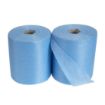 Picture of EcoTech Envirolite Super Antibacterial Cleaning Cloths Blue (Roll of 2 x 500) - FA204
