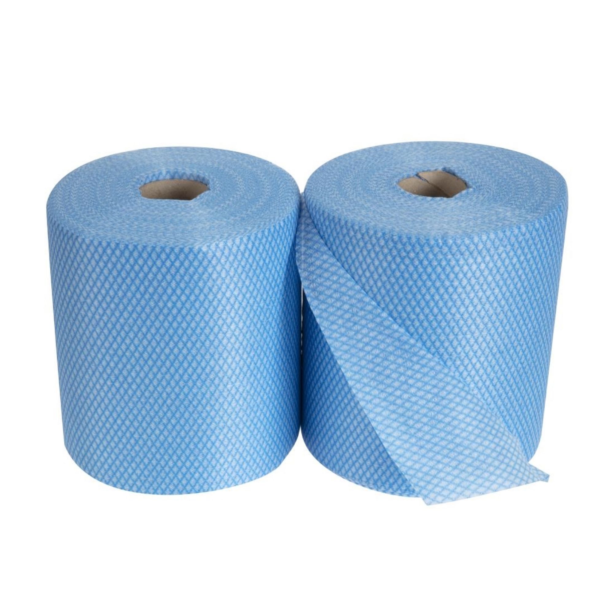 Picture of EcoTech Envirolite Super Antibacterial Cleaning Cloths Blue (Roll of 2 x 500)