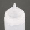 Picture of Vogue Clear Wide Neck Squeeze Sauce Bottle 16oz - E092