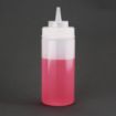 Picture of Vogue Clear Wide Neck Squeeze Sauce Bottle 16oz - E092