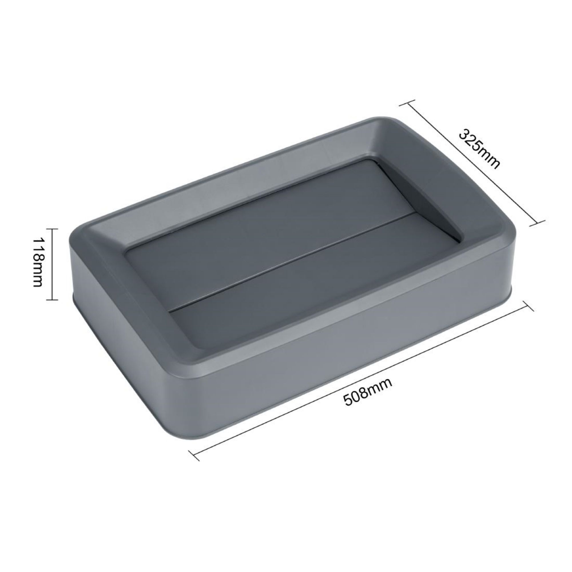 Picture of Jantex Grey Lid for 60/80ltrs Slim Bins