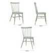 Picture of Bolero Windsor Aluminium Green Chairs (Pack of 4) - DX687