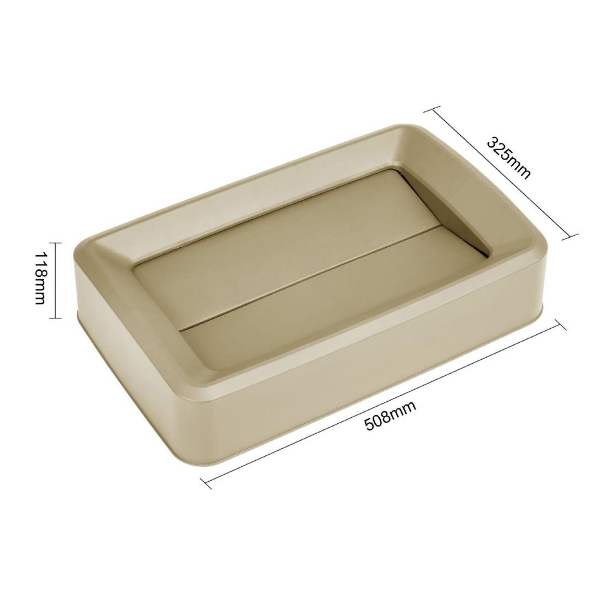 Picture of Jantex Beige Lid for 60/80ltr Slim Bins