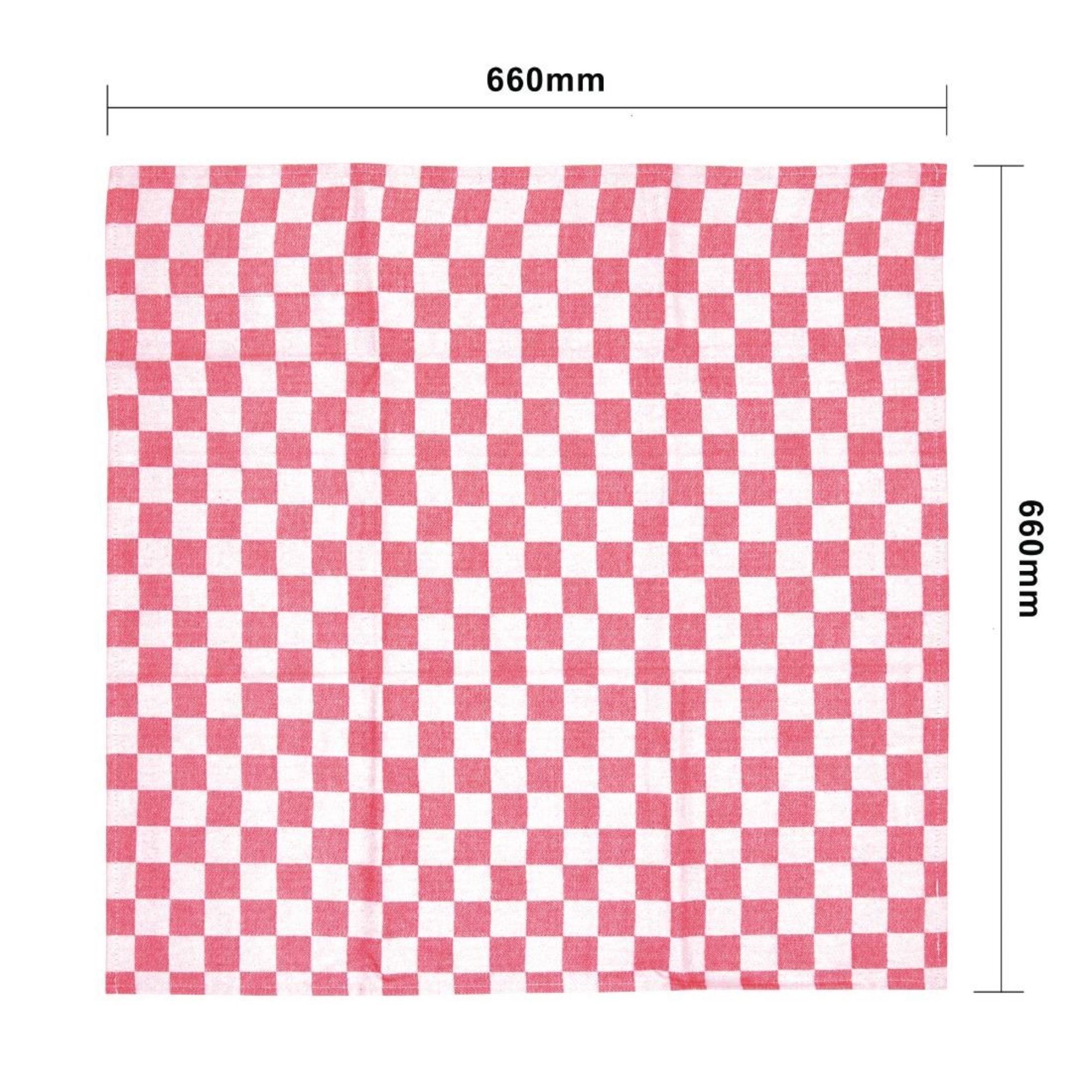 Picture of Vogue Chef Tea Towel Red