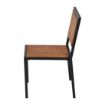 Picture of Bolero Steel & Acacia Side Chairs (Pack of 4) - DS150