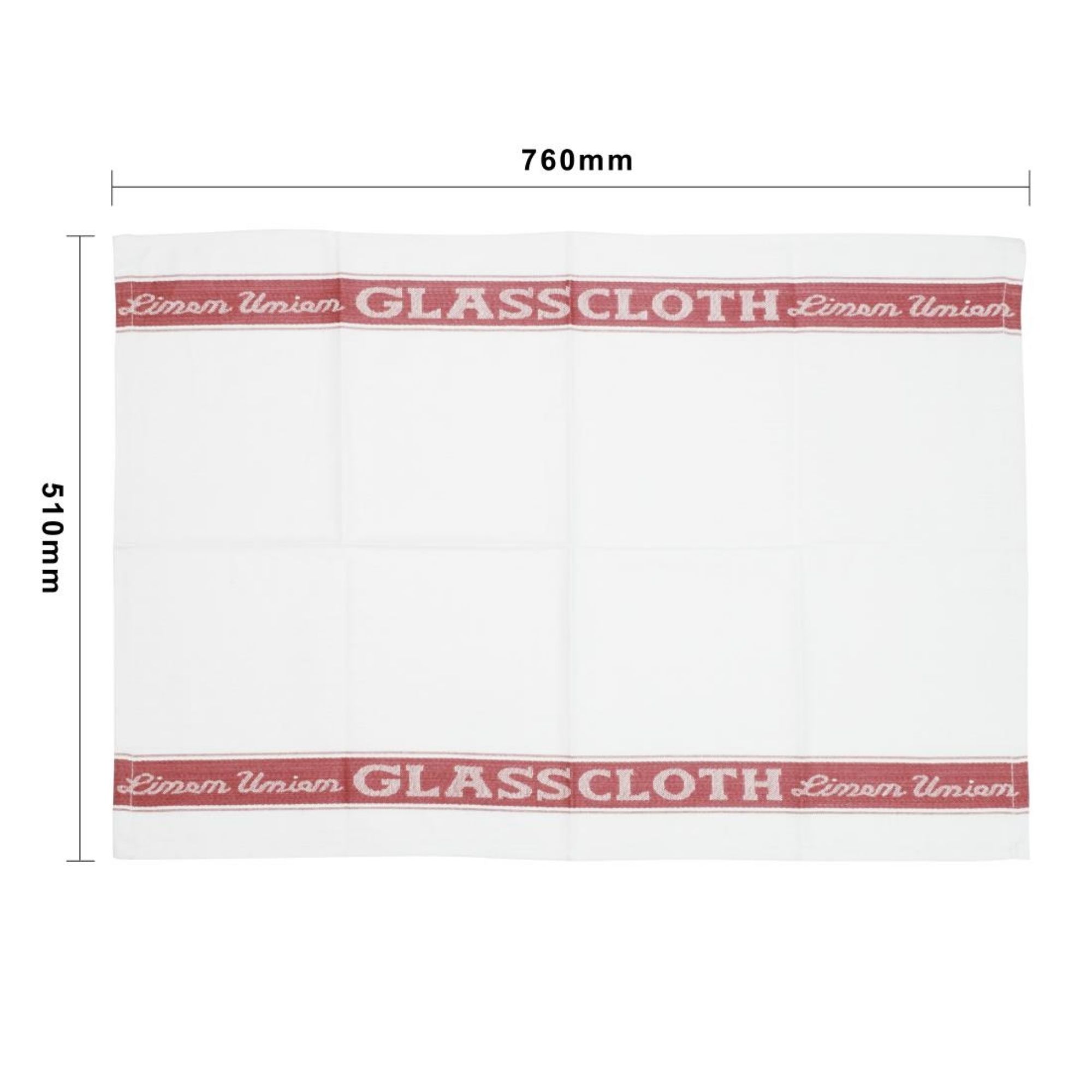 Picture of Vogue Glass Cloth Red