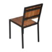Picture of Bolero Steel & Acacia Side Chairs (Pack of 4) - DS150