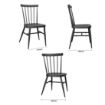Picture of Bolero Windsor Aluminium Black Chairs (Pack of 4) - DX686