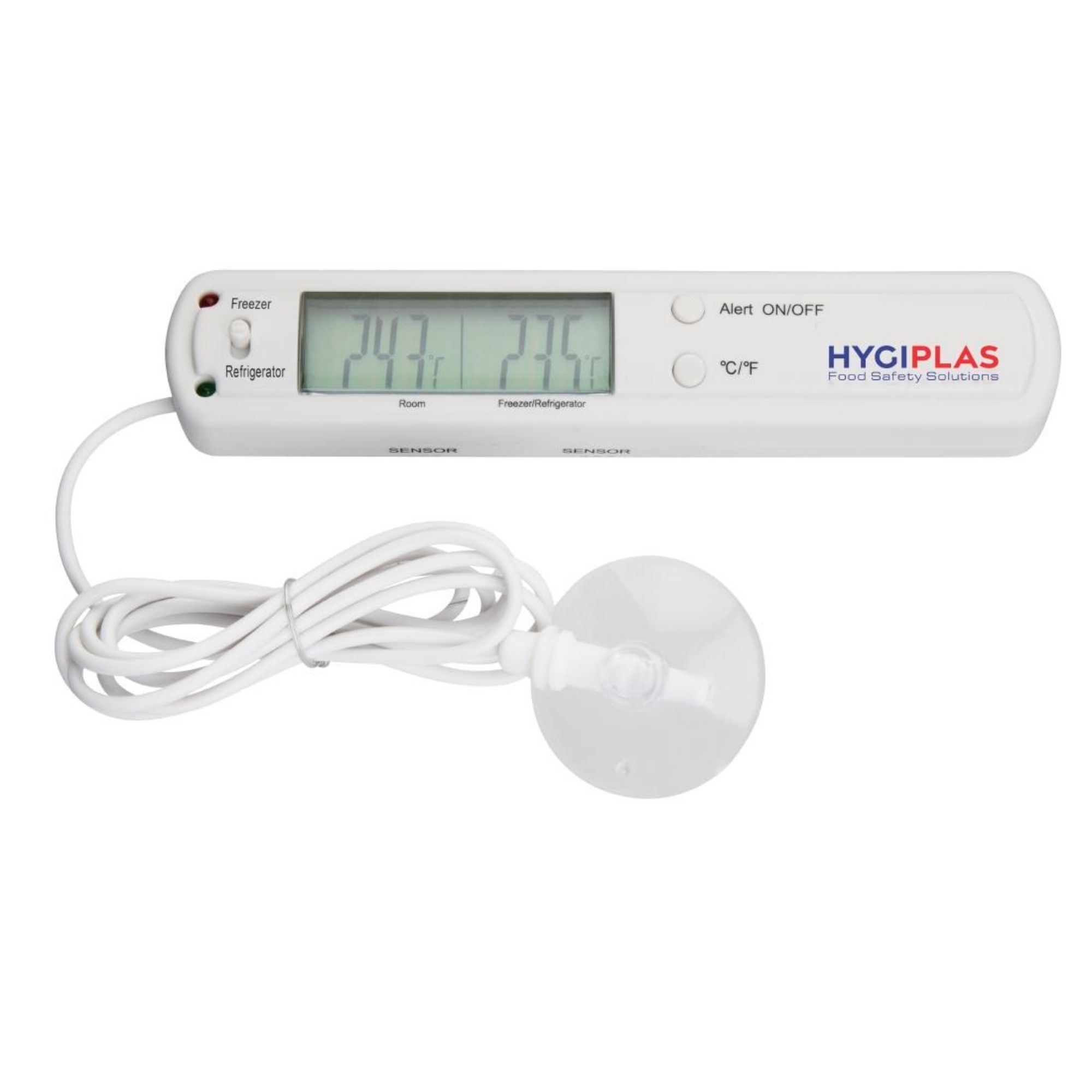Picture of Hygiplas Fridge Freezer Thermometer With Alarm - F314