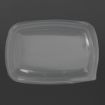 Picture of Fastpac Large Rectangular Food Container Lids 1350ml / 48oz (Pack of 150) - DW785