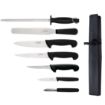 Picture of Hygiplas 7 Piece Starter Knife Set With 20cm Chef Knife and Roll Bag - F222