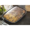 Picture of Fastpac Large Rectangular Food Container Lids 1350ml / 48oz (Pack of 150) - DW785